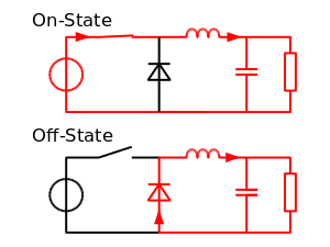 Schematic of Simplified Buck Converter